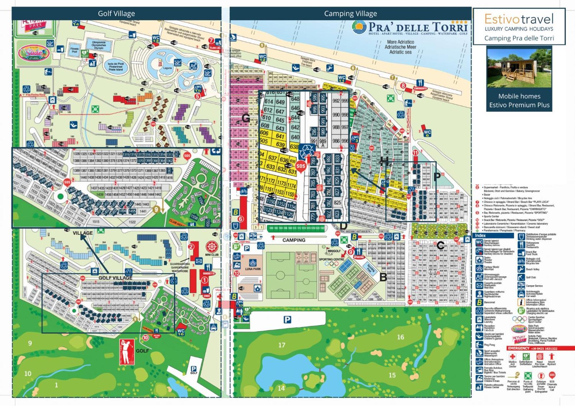 Estivo Premium Plus Mobile Homes On Camping Pra Delle Torri Каорле Экстерьер фото