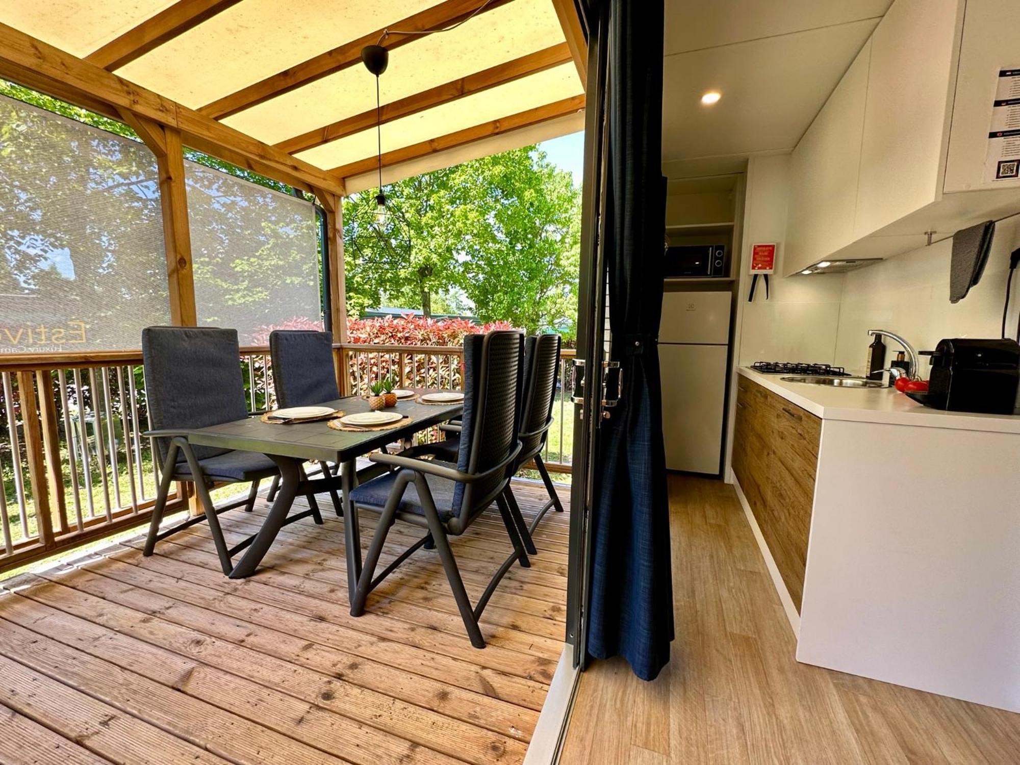 Estivo Premium Plus Mobile Homes On Camping Pra Delle Torri Каорле Экстерьер фото