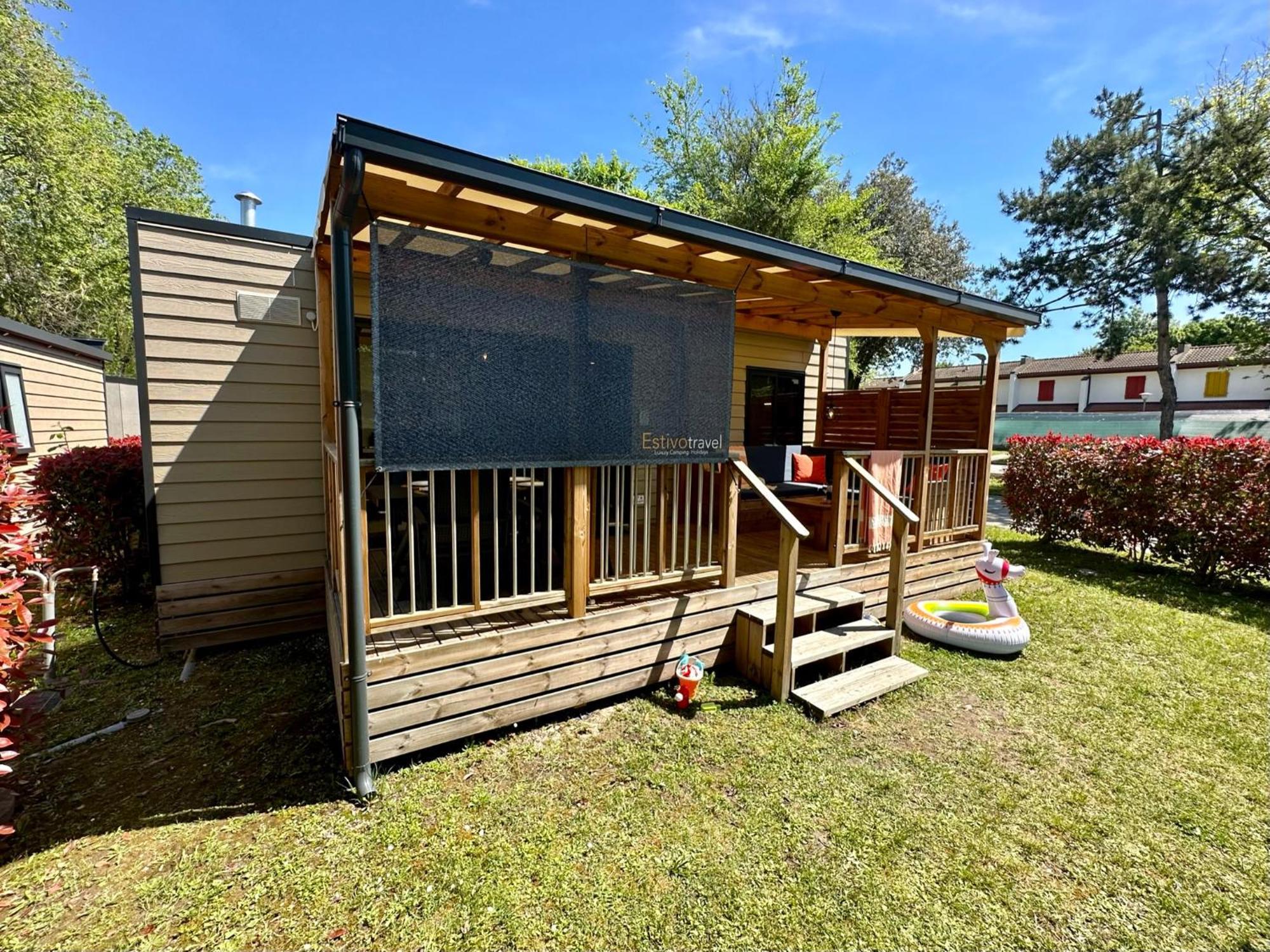 Estivo Premium Plus Mobile Homes On Camping Pra Delle Torri Каорле Экстерьер фото